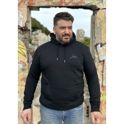 Sweat à Capuche Mixte Noir