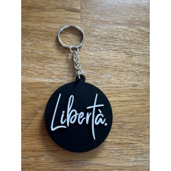 Porte Clés Logo Blanc