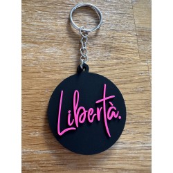 Porte Clés Logo Rose